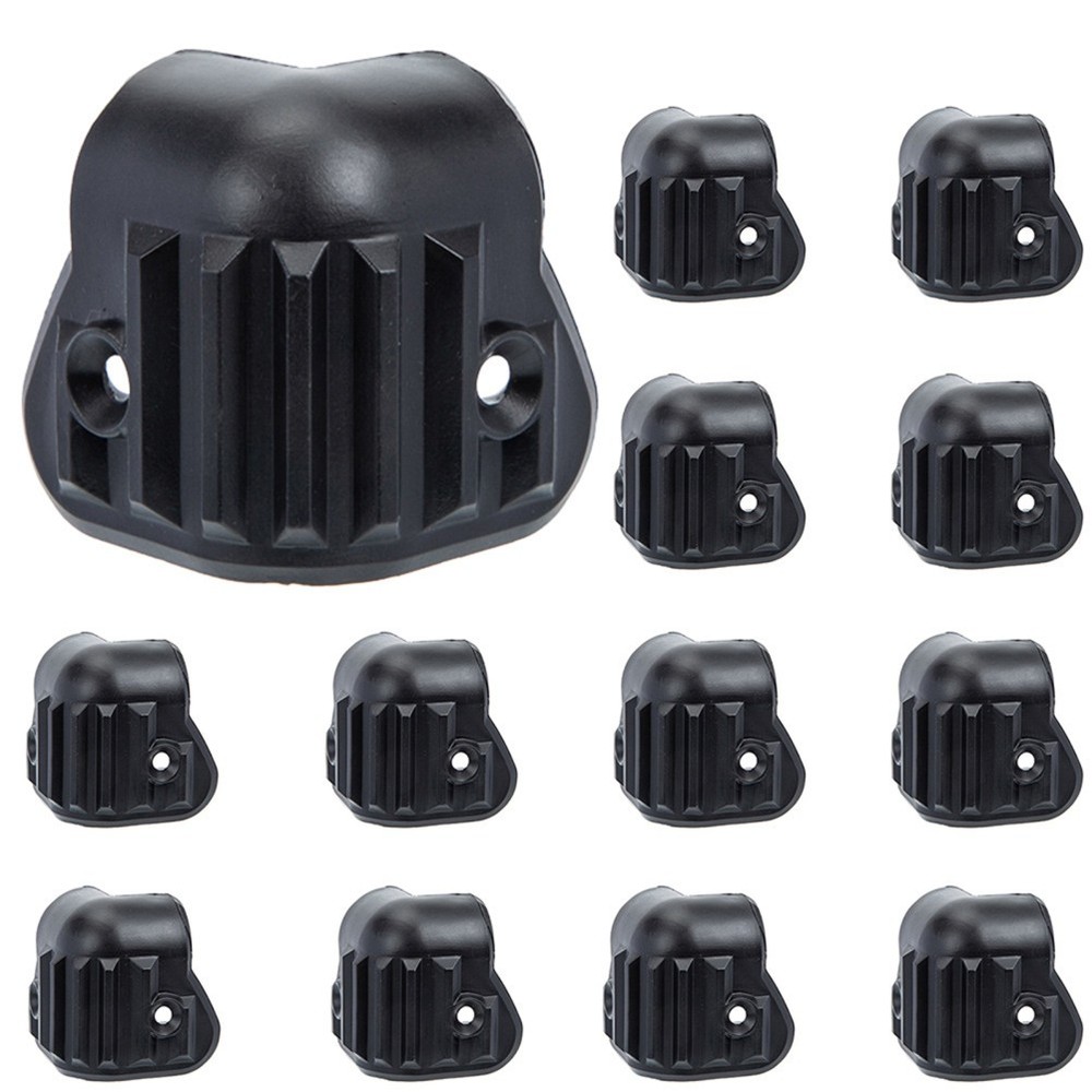 Speaker Corner Protectors 16Pcs Black for Collision Prevention