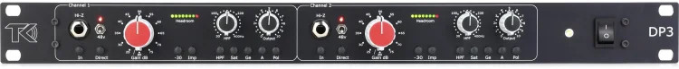 TK Audio DP3 2-channel Microphone Preamp