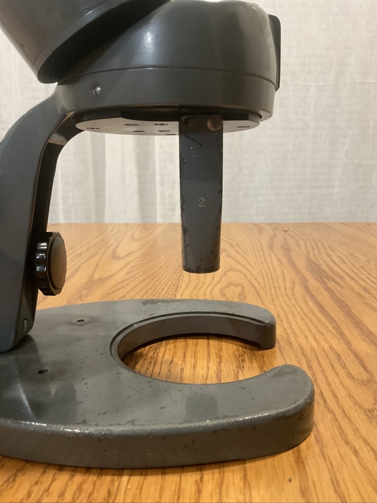 VTG 1950 BAUSCH LOMB B&L BINOCULAR MICROSCOPE Model # ED3280