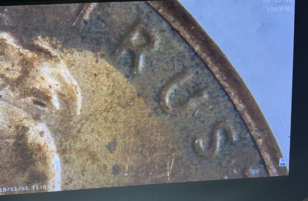 2021D Lincoln Shield Cent with Doubling on the Obverse