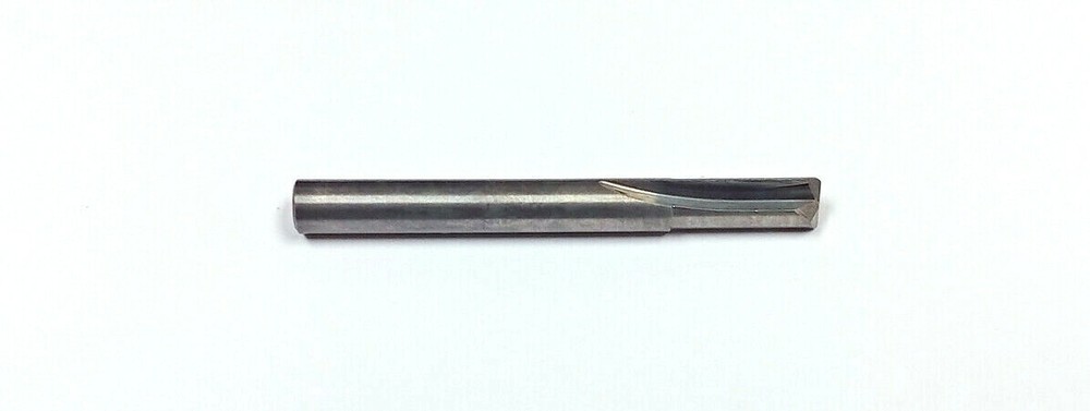 #4 (.209") Carbide Straight Flute Drill Flat Bottom Radius .0175" MF00321188