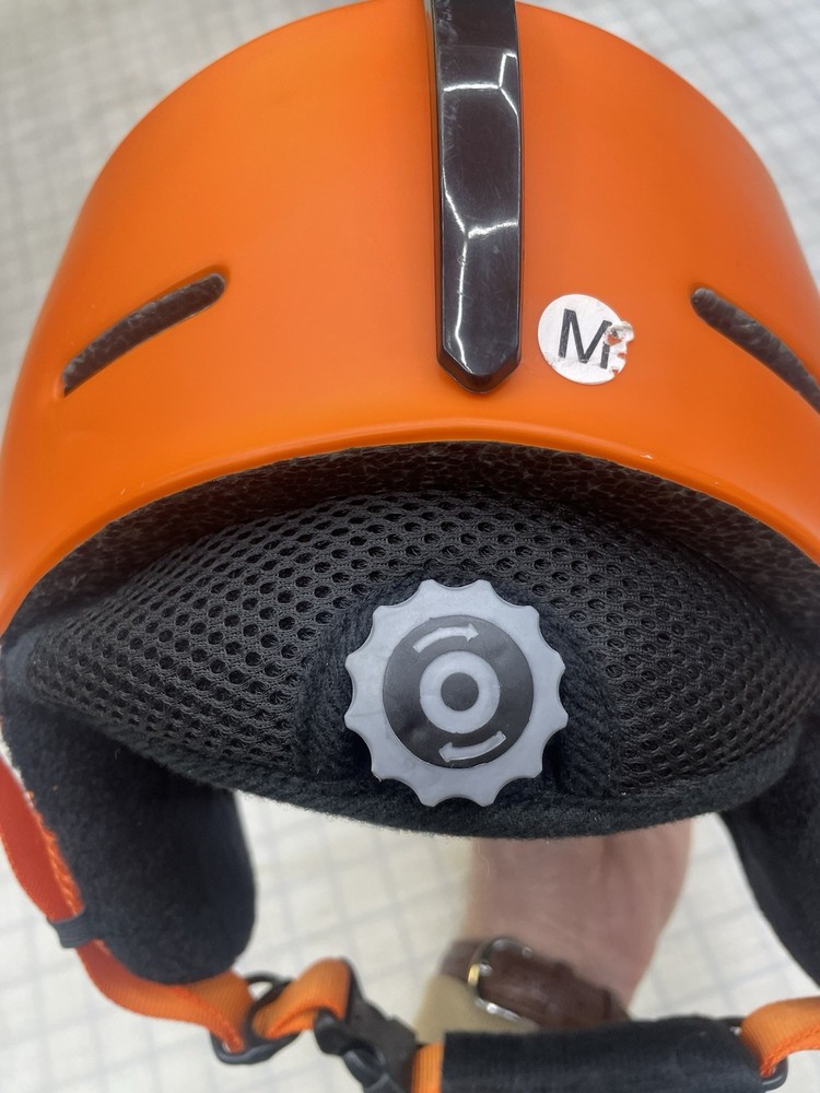 MOON Skiing Helmet Size M Orange