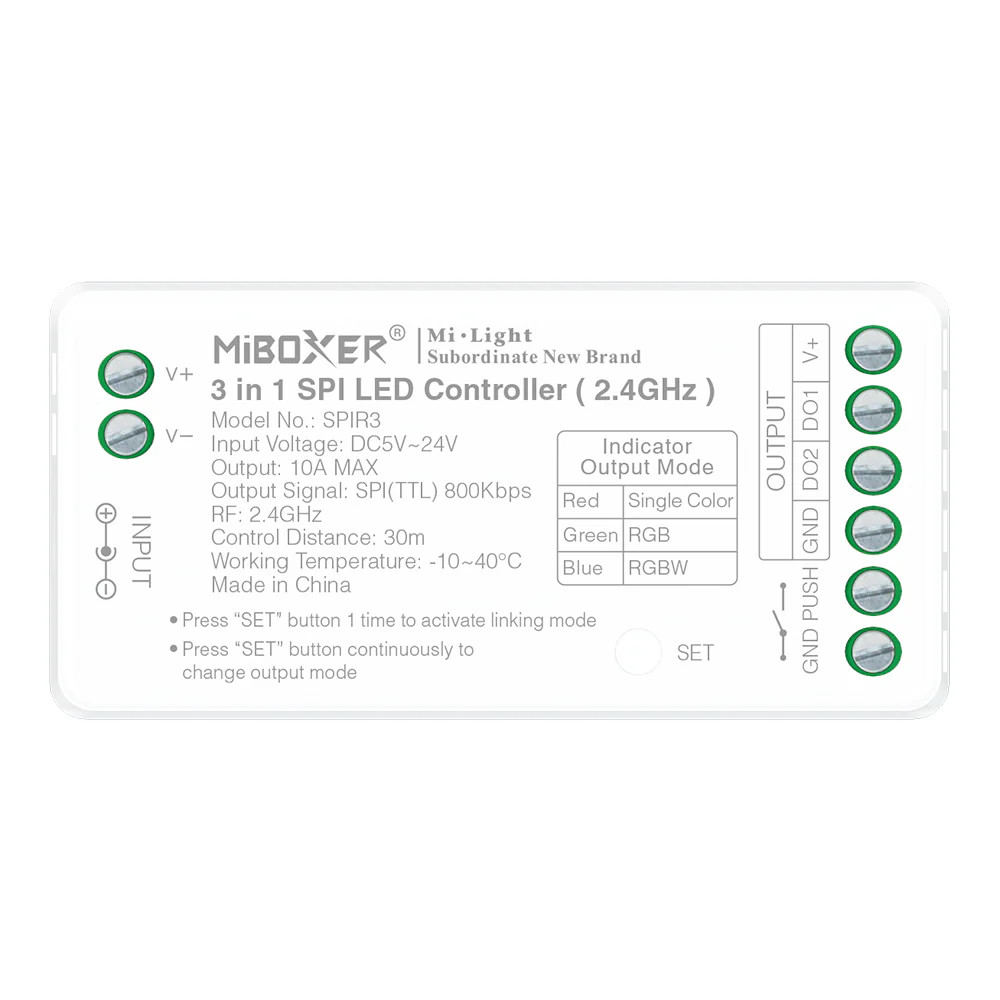 SPIR3 - 3 in 1 SPI LED Controller (2.4GHz)