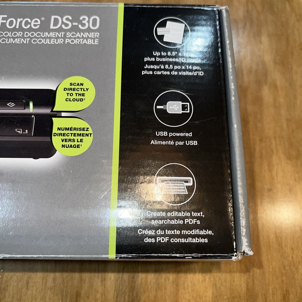 NEW Epson WorkForce DS-30 Portable Color Document Scanner