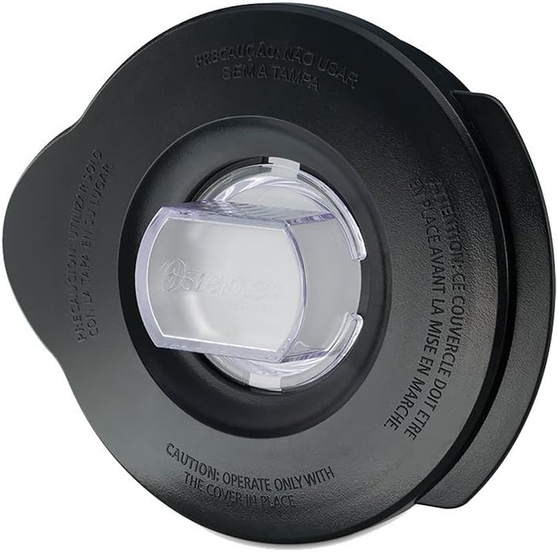 BLSTAL-B00-11 Oval Blender Jar Lid, Black