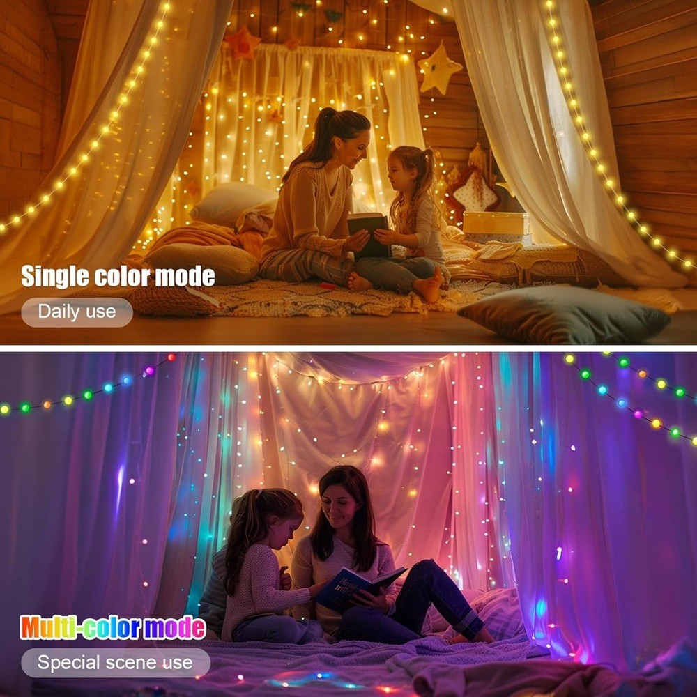 Music LED Controller Leather Light String Controller 24 Keys Versatile &5842