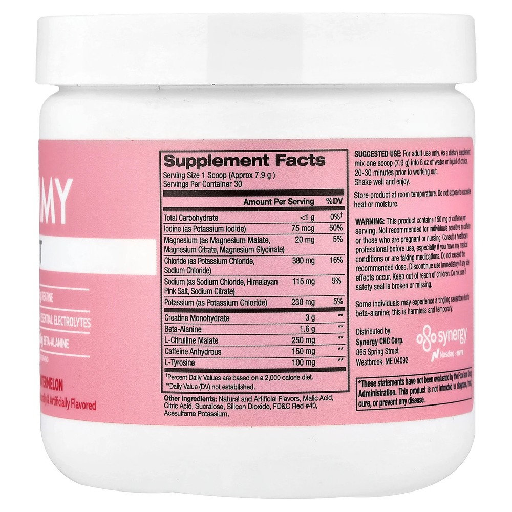 Pre-Workout, Watermelon, 8.36 oz (237 g)