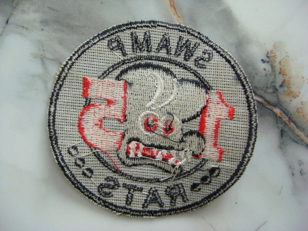 US NAVY RIVER SQUADRON 15 SWAMP RATS, VIETNAM WAR PATCH
