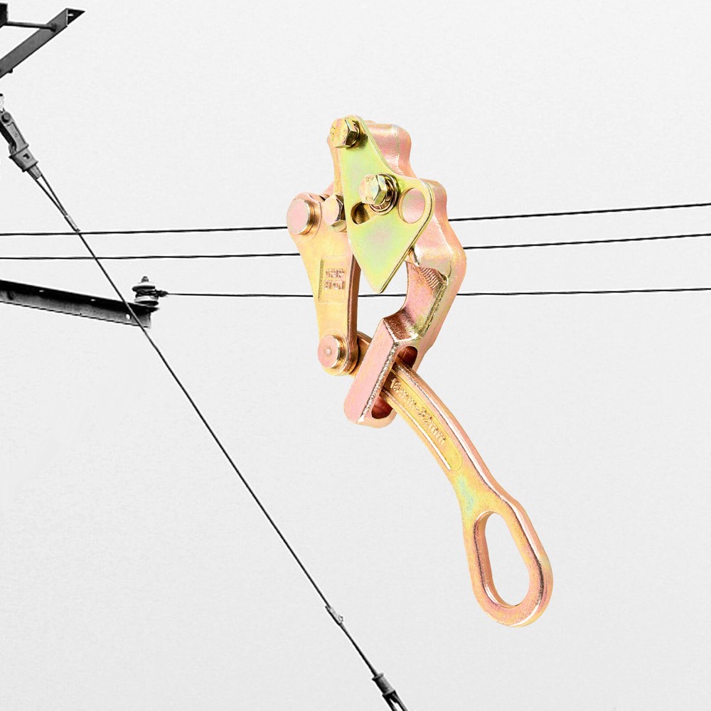 6600Lb Cable Clamp Pulling Jaw Grip Haven Grip Strand Wire Rope Hand Puller Tool