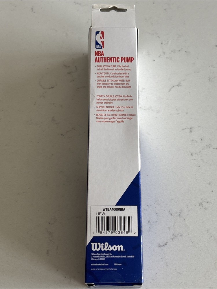 Wilson, NBA Authentic Dual Action Pump