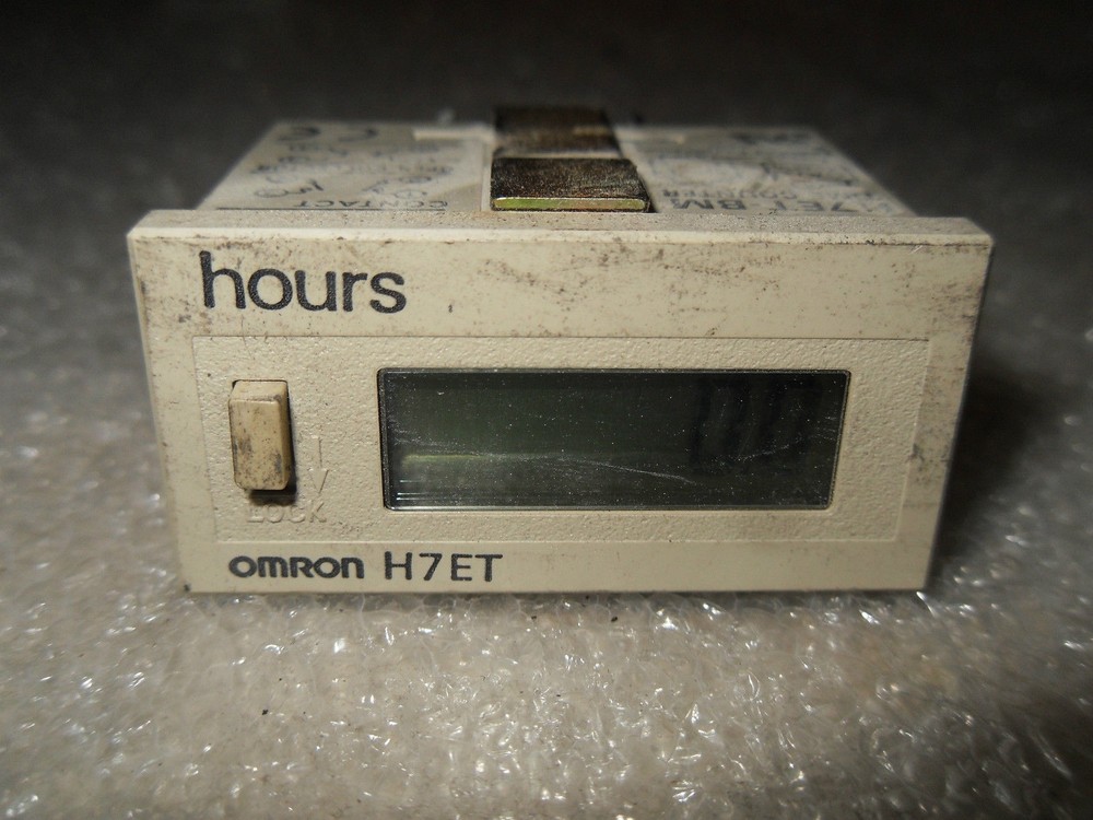 1 OMRON H7ET-BM TIME COUNTER