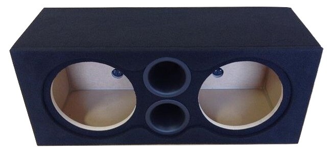 Custom Ported Sub Box Speake Enclosure for 2 12" DC Audio Level 4 / 5 Subs