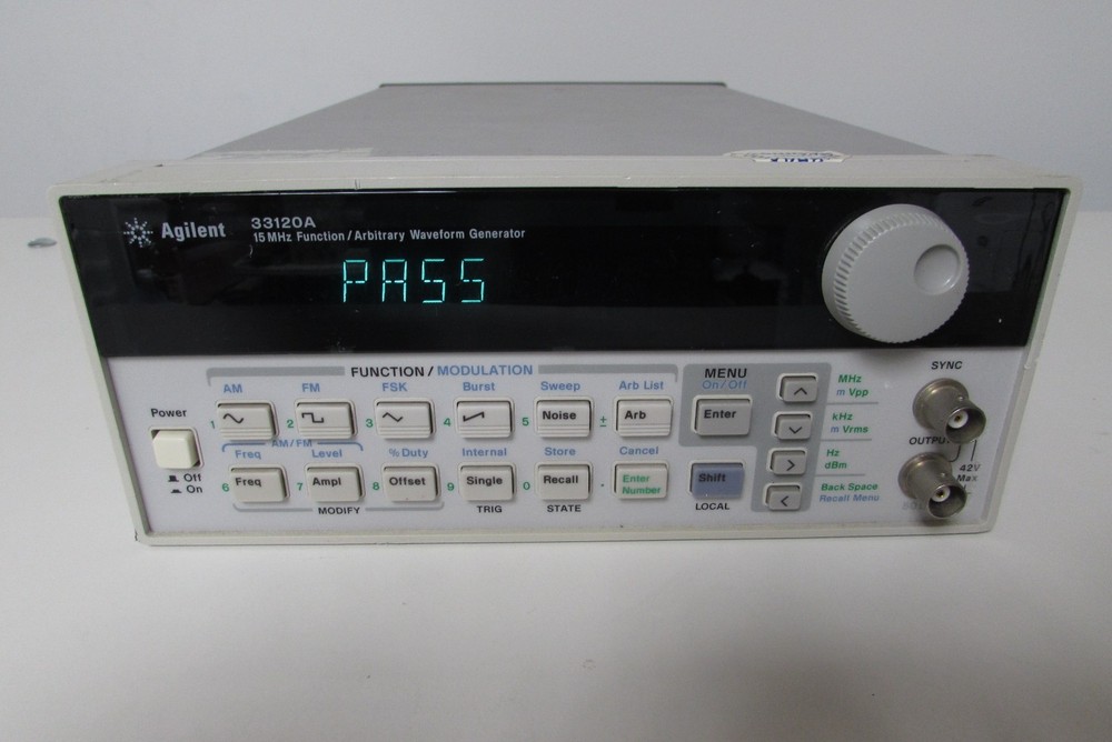 Agilent 33120A Function/Arbitrary Waveform Generator, 15 MHz