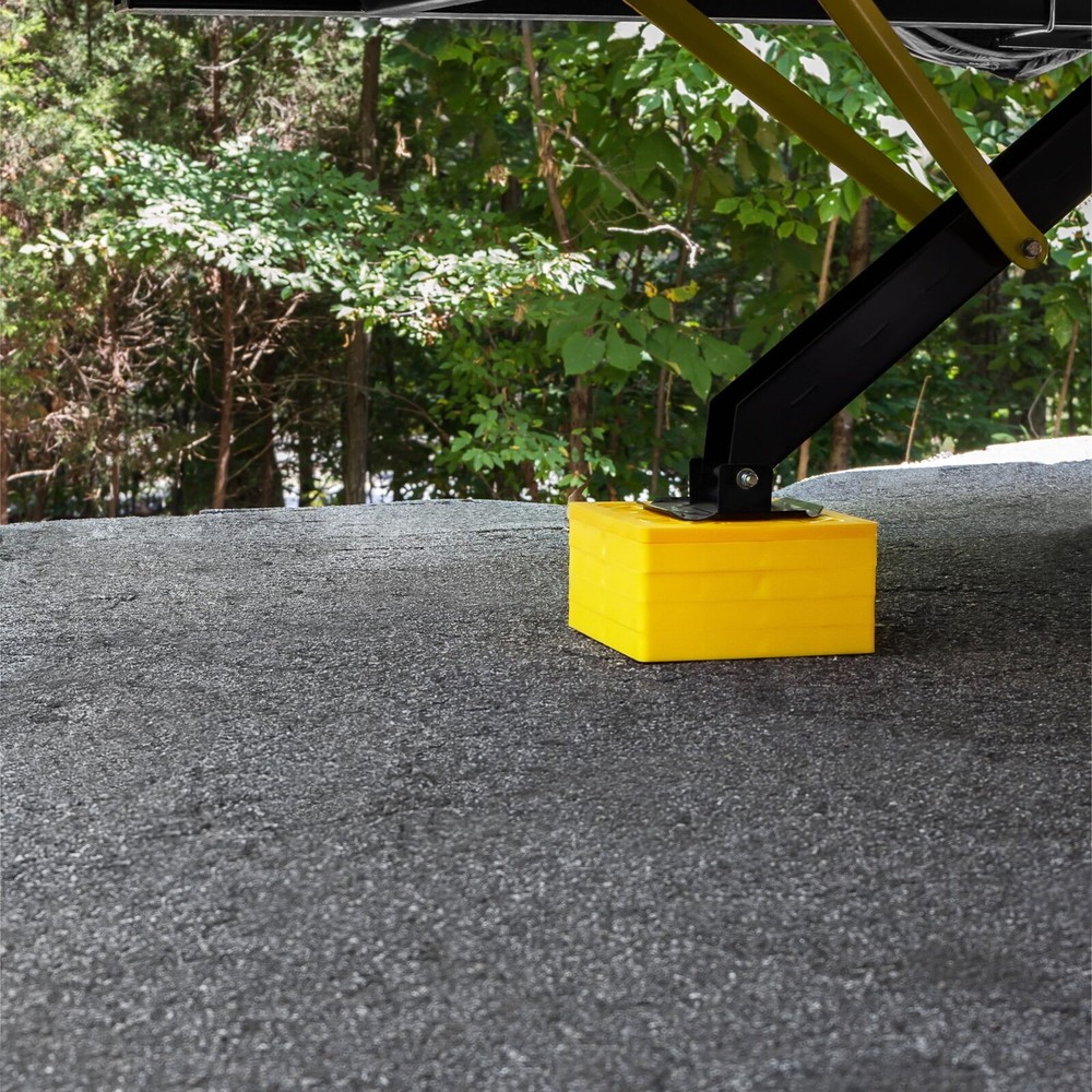 FasTen RV Leveling Blocks Stack Interlocking Design Carrying Handle 10 Pack Hot