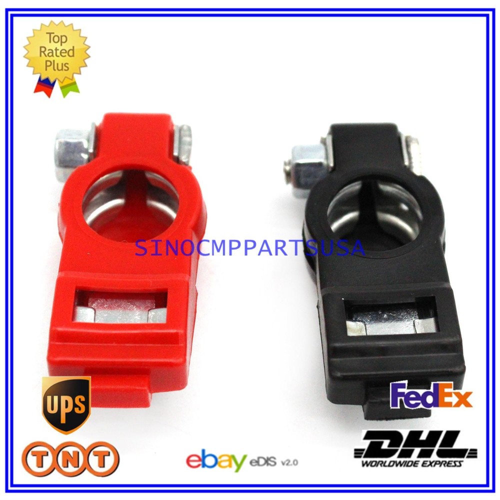 2pcs 12V/24V Auto Car Battery Terminal Connector Battery Quick Release