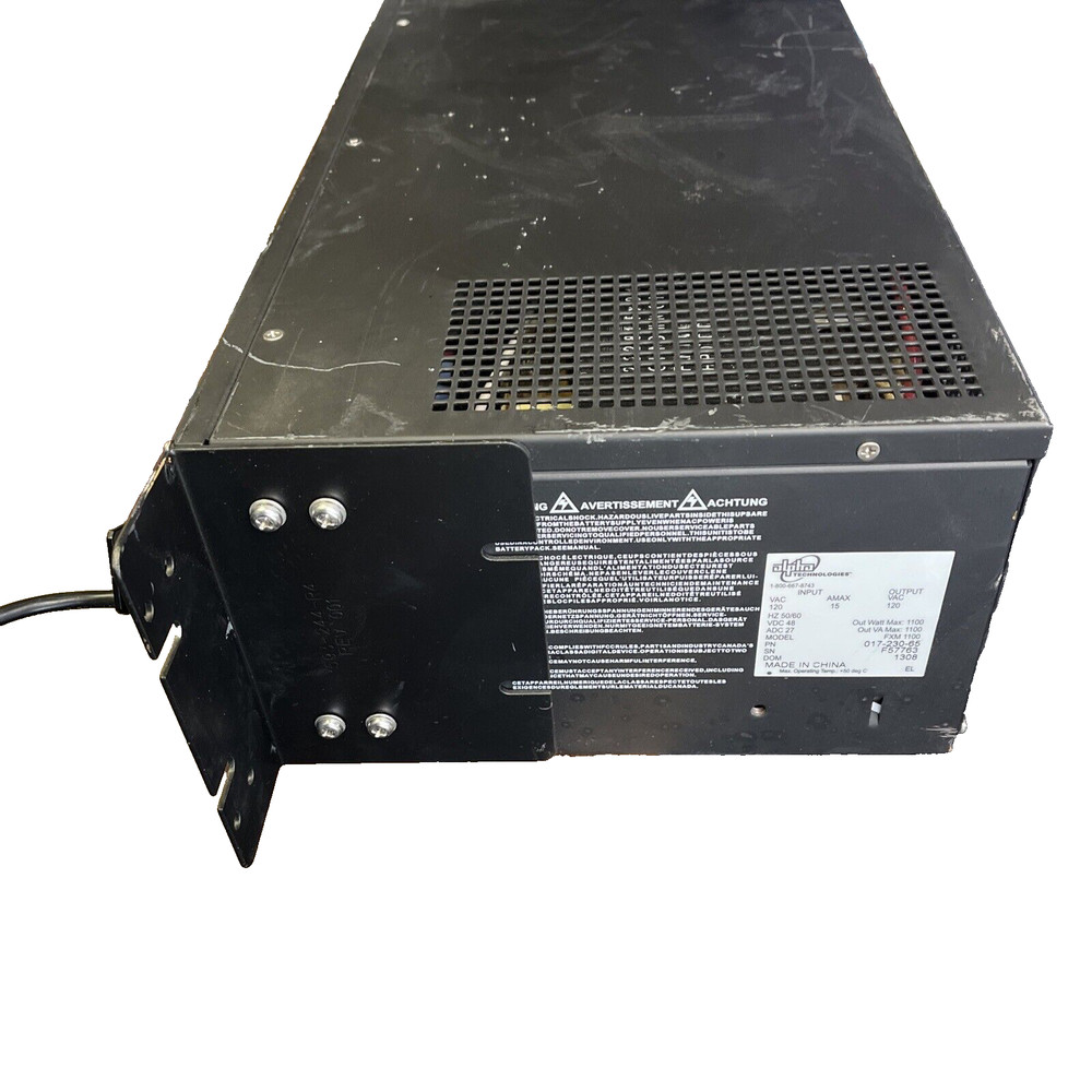 Alpha FXM1100 UPS Uninterruptible Power Supply Module Rack Mountable