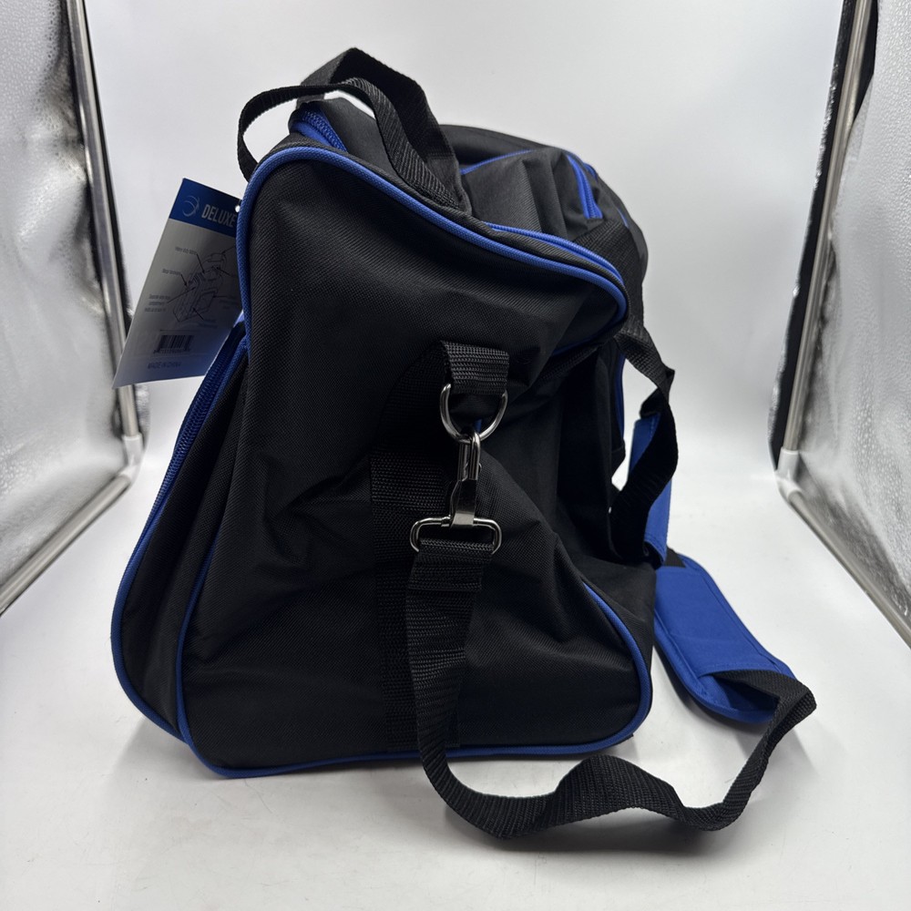 BSI Deluxe Single Bowling Bag Black/Blue