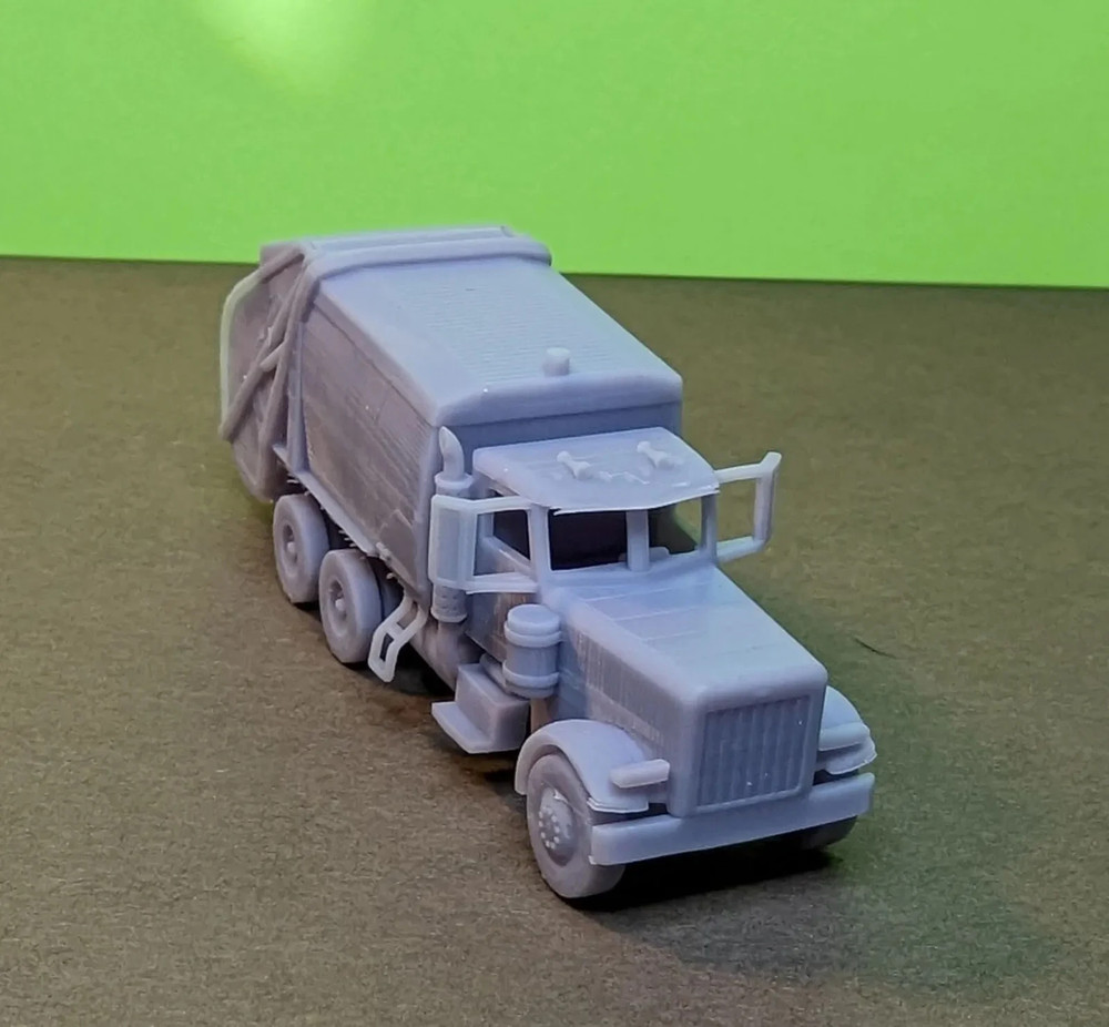 Z-Scale Garbage Truck