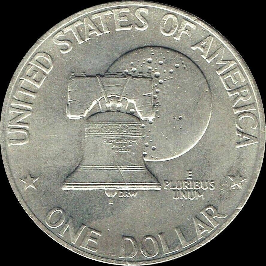 1/4 Roll Bicentennial Eisenhower 1776-1976 “Ike Silver Dollar” Average Cond.