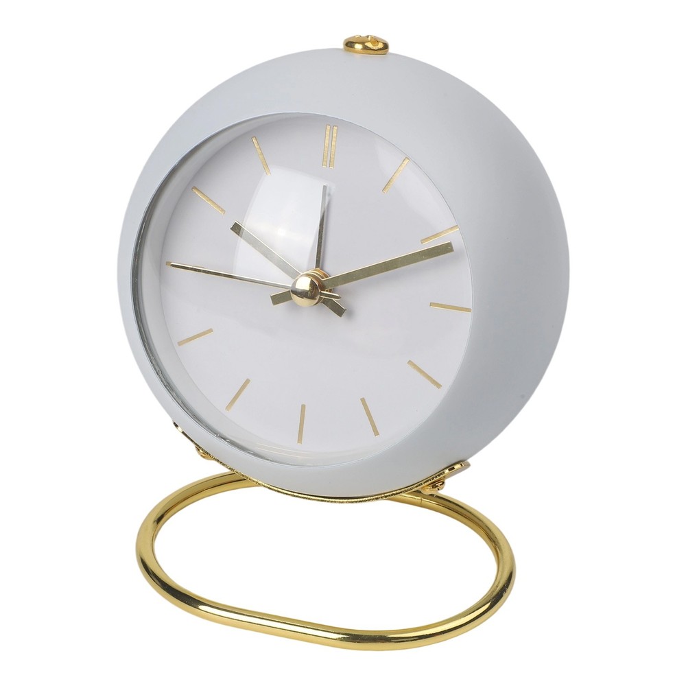Attractive Hand Clock for Desk with Silent Functionality and Luminous Design
