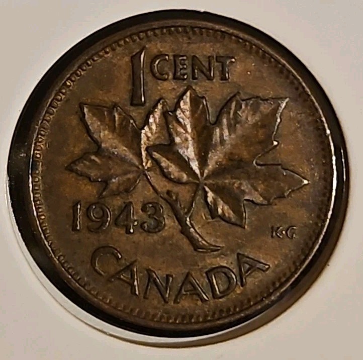 1943 Canada 1 Cent