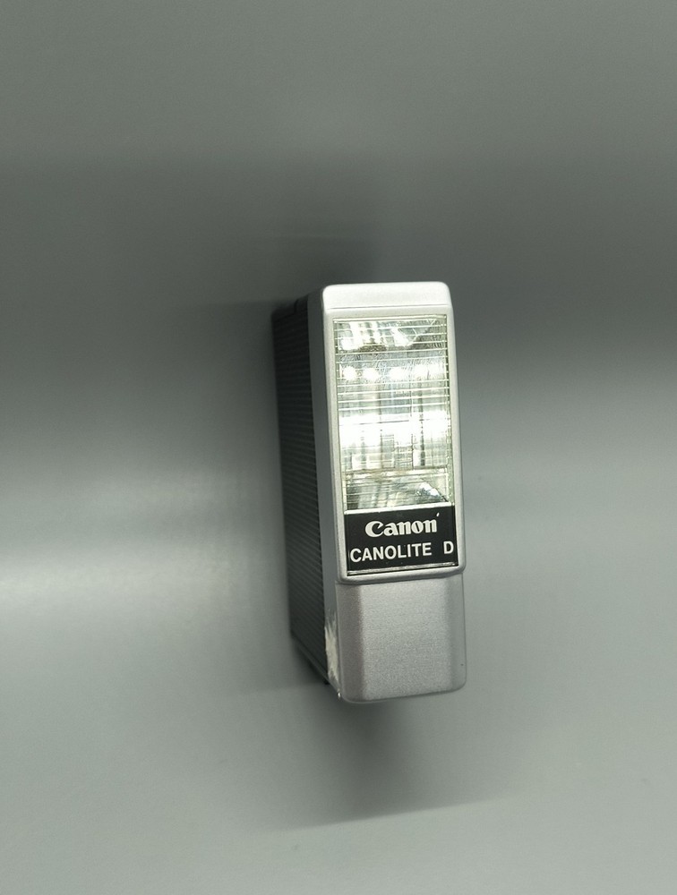 Vintage Canon Canolite D Flash, Japan. Untested