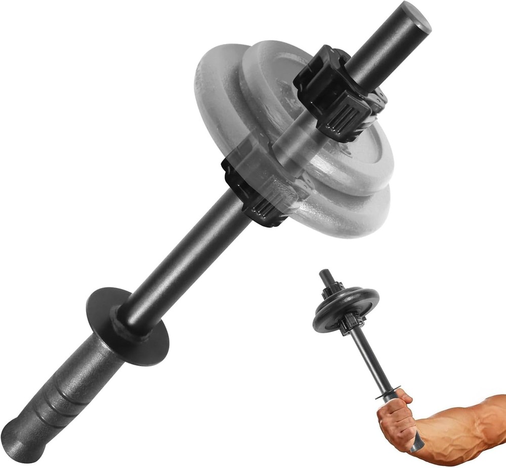 Forearm Wrist Exerciser Strengthener: Adjustable Arm Strength Trainer black