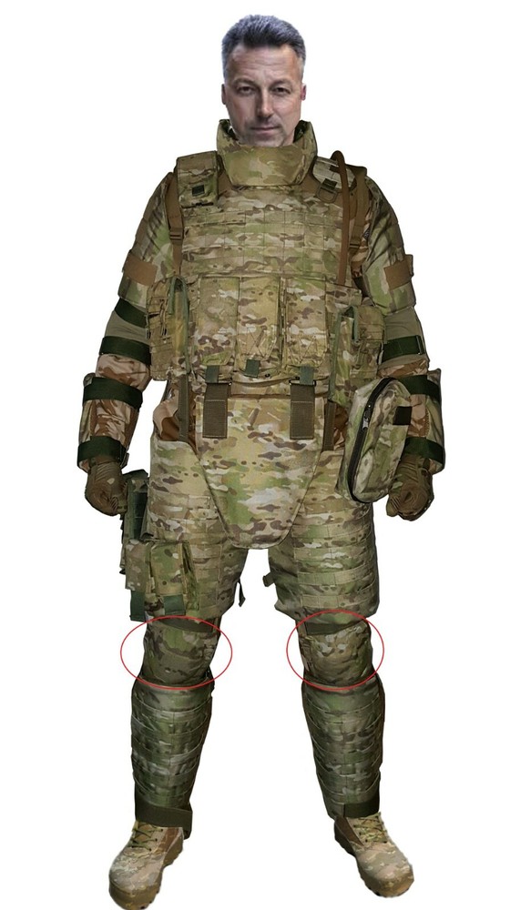 Thigh pads covers MultiCam size XL