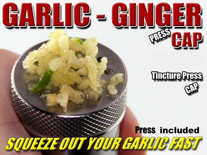 Tincture Press Small Size Handheld Press Extract Herb T Shape Brass Structure