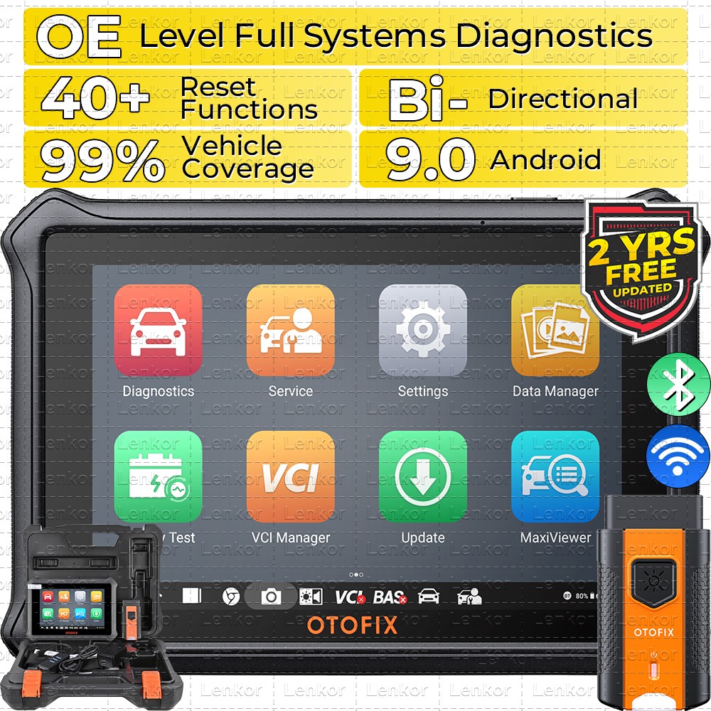 2025 OTOFIX D1 Lite Car Bidirectional Scanner Full System Diagnostic Coding Tool