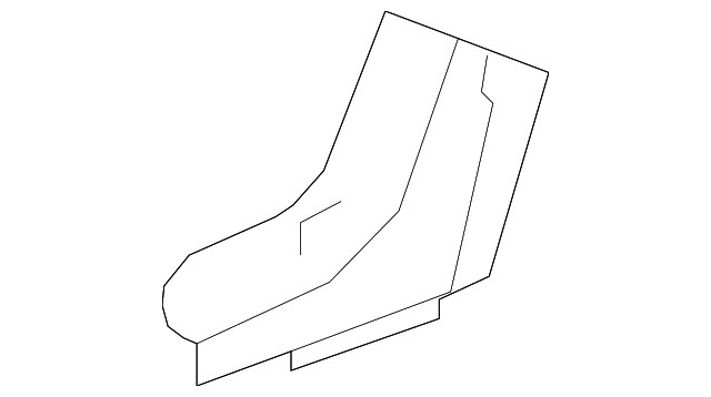 Genuine GM Rear Pillar Reinforced 20997973