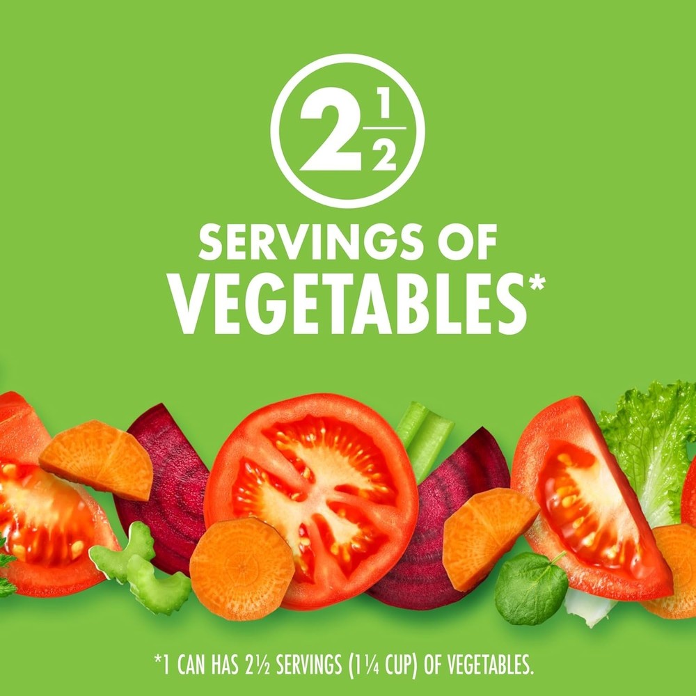V8 Low Sodium Original 100% Vegetable Juice 11.5 fl oz Can 6 Pack