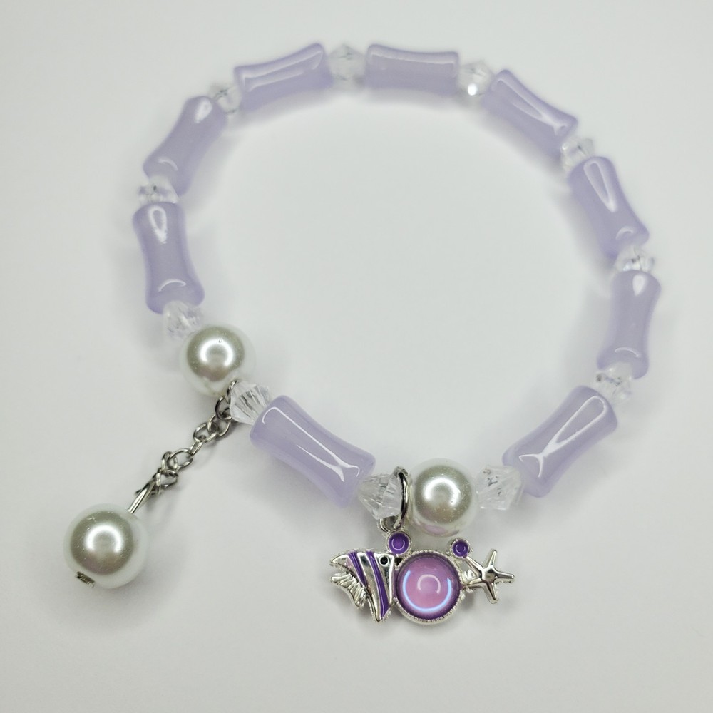 Hand crafted artisan unique gemstone bracelet