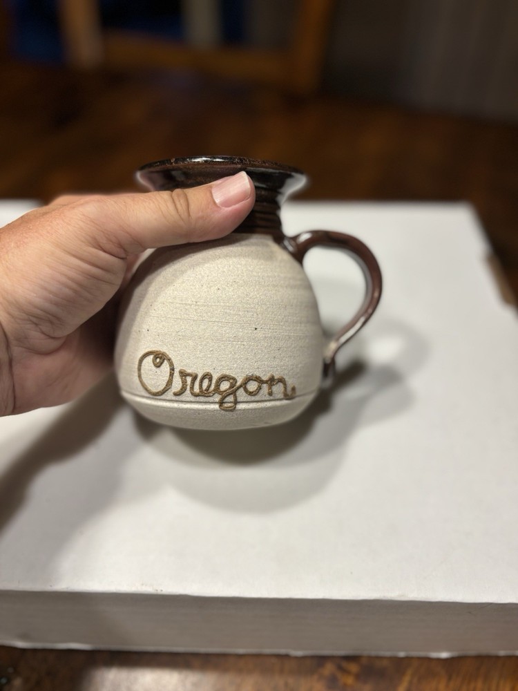 Handcrafted pottery pitcher Sisters Oregon