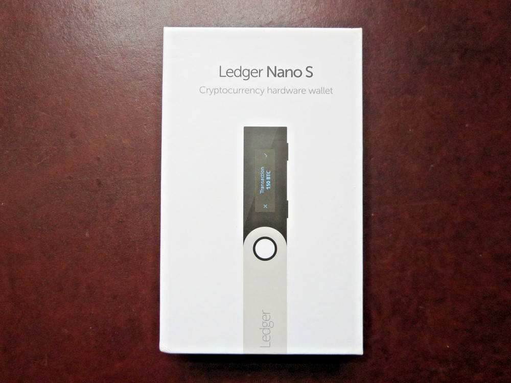 Ledger Nano S USB Hardware Wallet, Bitcoin Ethereum