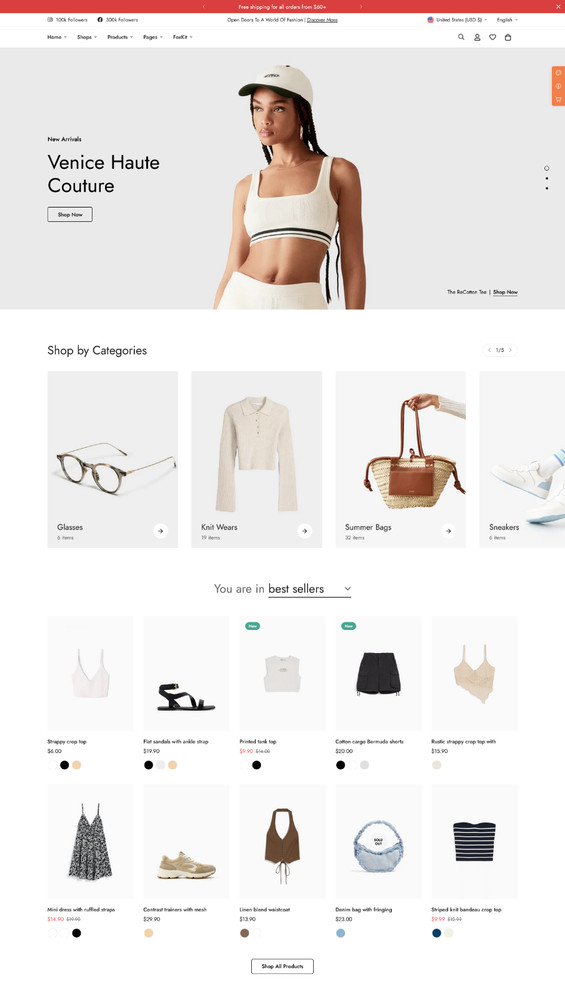 ShoMog - Multipurpose Shopify Theme | Responsive eCommerce | Mobile Optimized