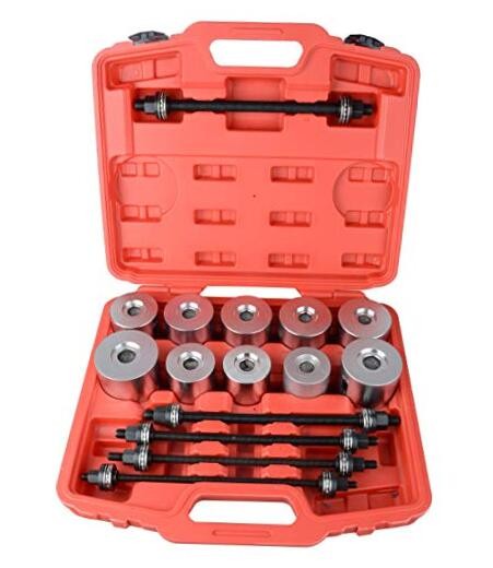 27Pc Universal Press and Pull Sleeve Kit Bush Bearing Removal Insertion Tool