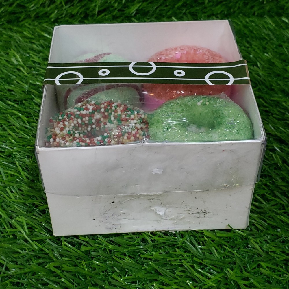 Fizz & Bubble, Holiday Donuts, - 4 pack