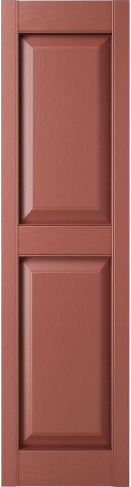 LP2C14X06400RD Custom Two Equal Panels, Raised PanelShutter (Per Pair)14 1/2"