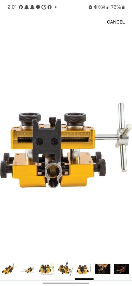 Engineering Armorer's Handgun Sight Tool with Heavy-Duty Construction and...