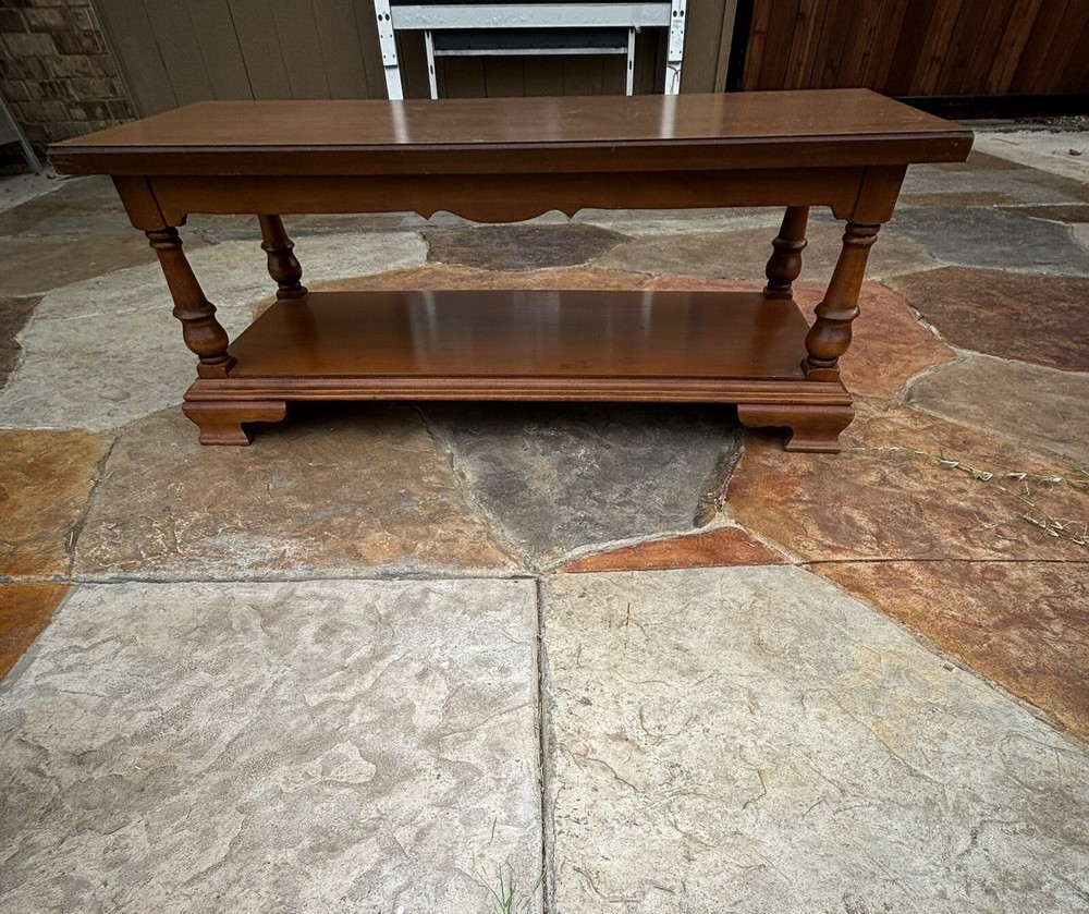 Elegant Wooden Coffee Table