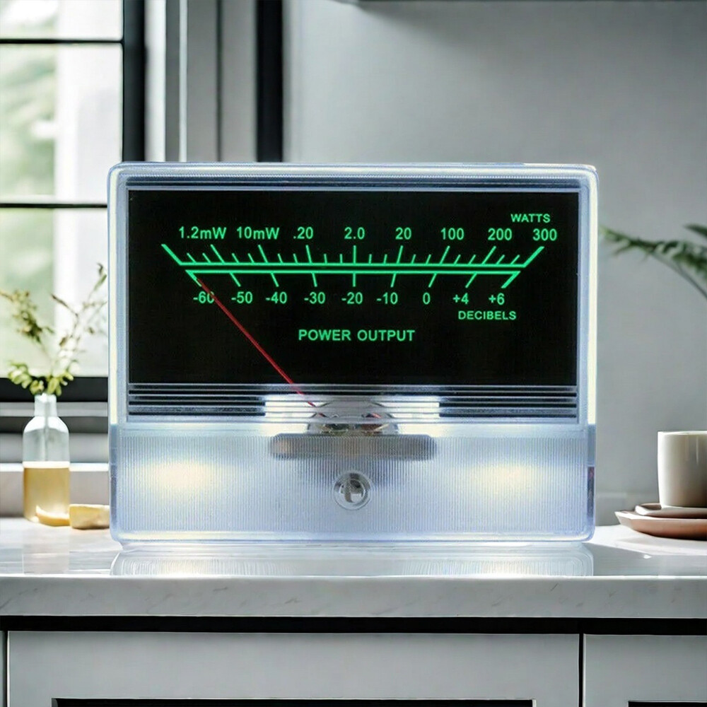 Durable TN90 VU Meter DB Level Header Audio Power Amplifier Chassis Backlight