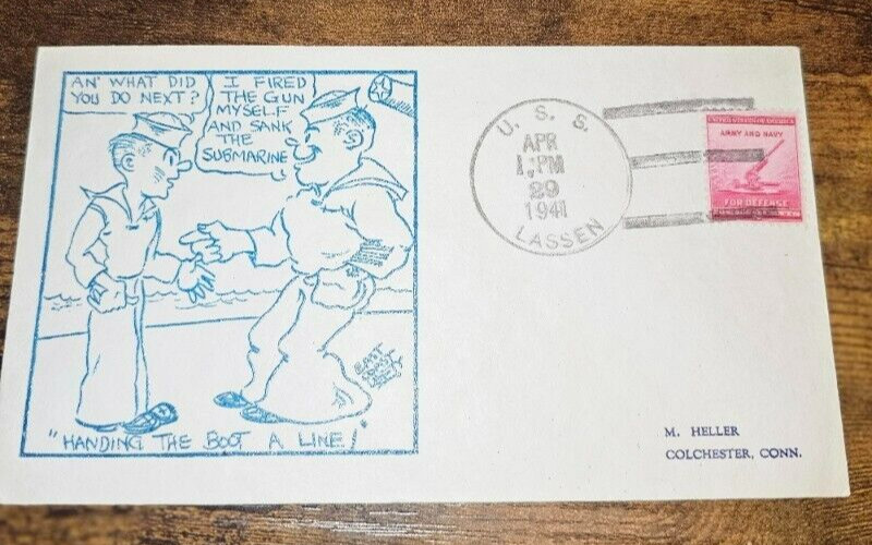 1941 WW2 Patriotic Waterloo envelope