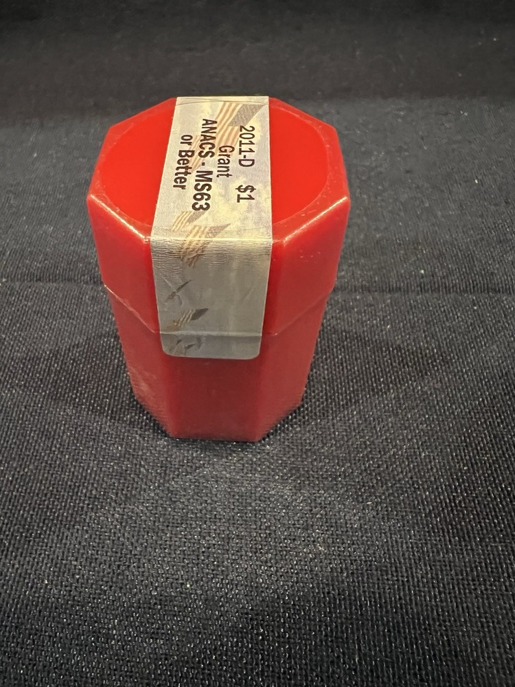 Graded 2011 D Grant 20 Coin Roll