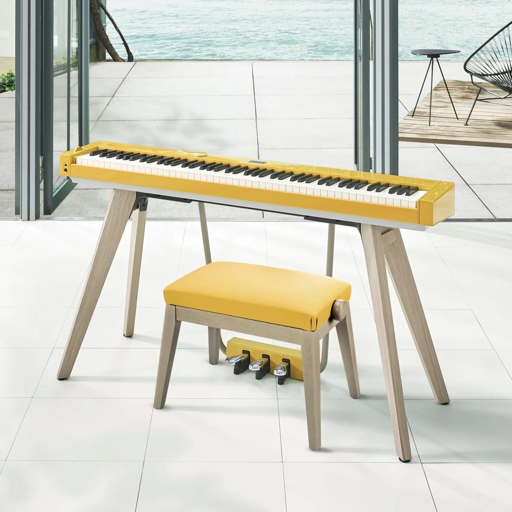 Casio PX-S7000 Digital Piano - Harmonious Mustard Bench Bundle