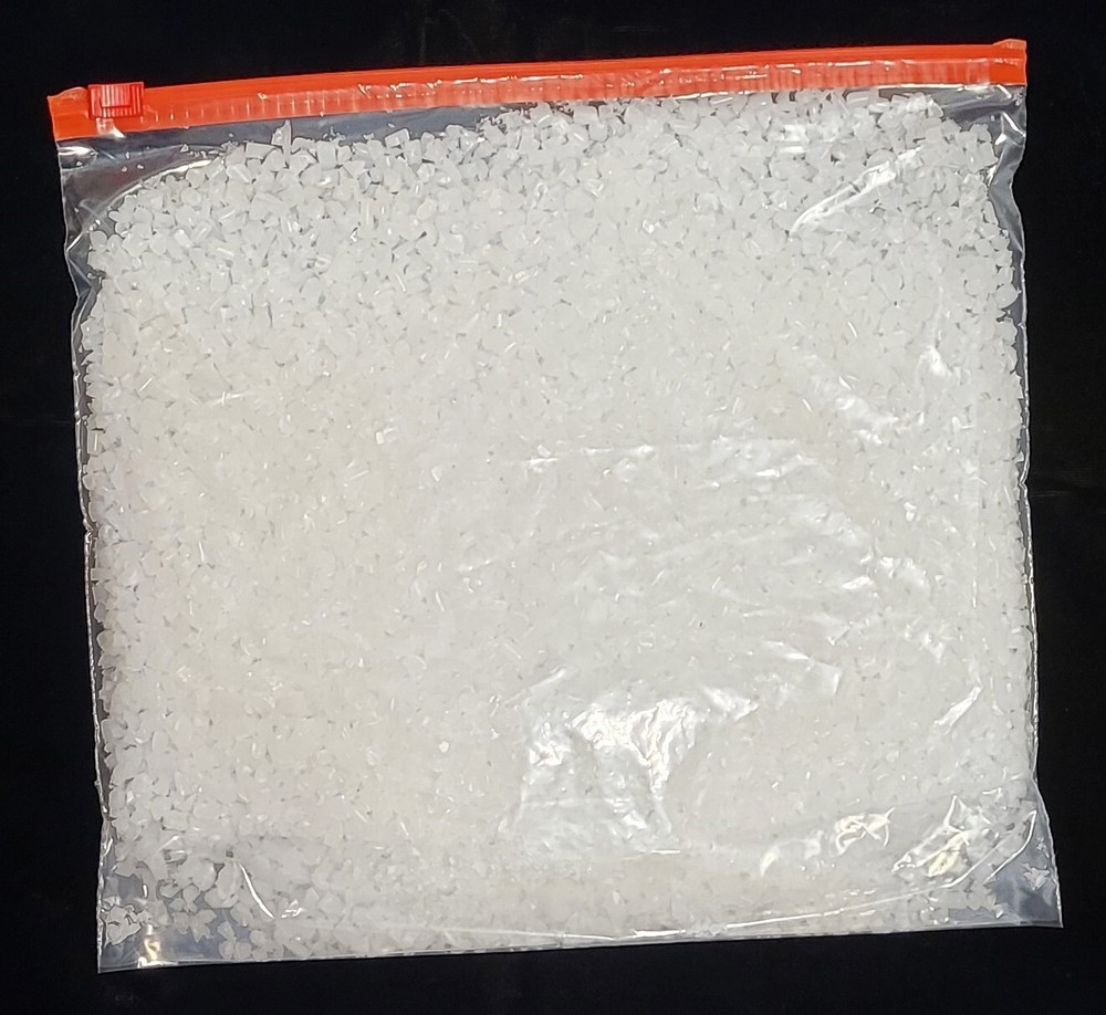Polyethylene Resin Pellets Translucent Regrind 2 lb