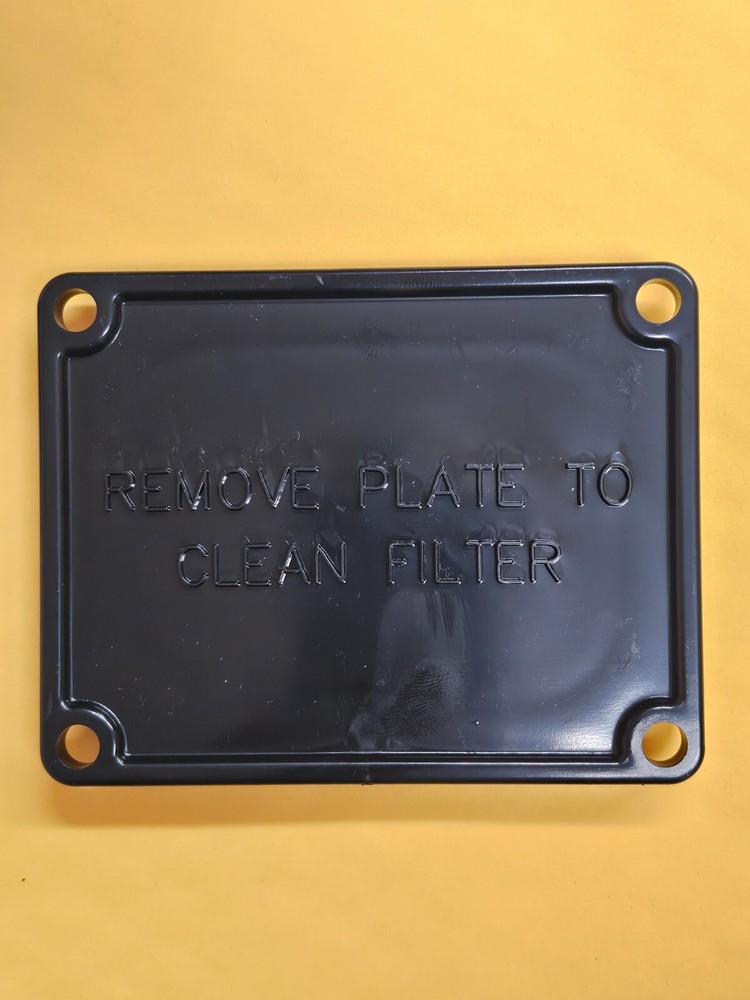 Filter COVER PLATE WRS/WRSC for Little Giant Pump Basin Assemblies