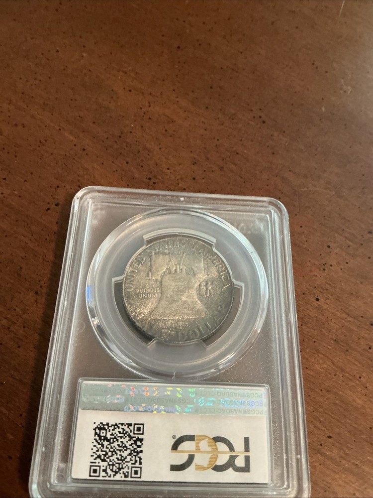 1957 Franklin Half Dollar PCGS MS65FBL
