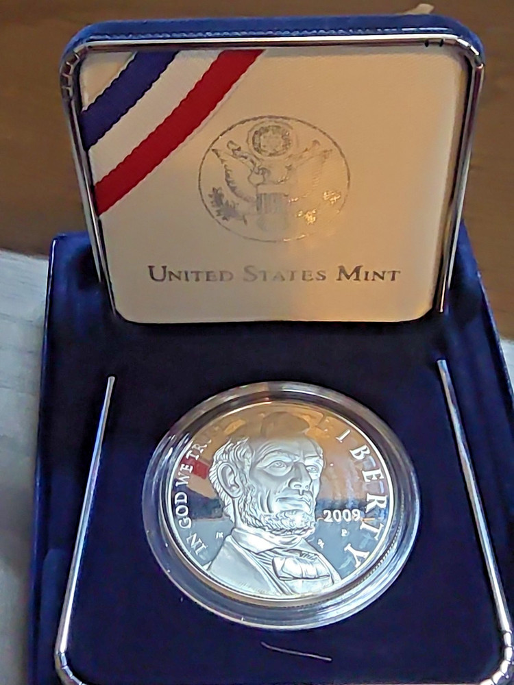 2009 Proof $1 Abraham Lincoln Silver Dollar
