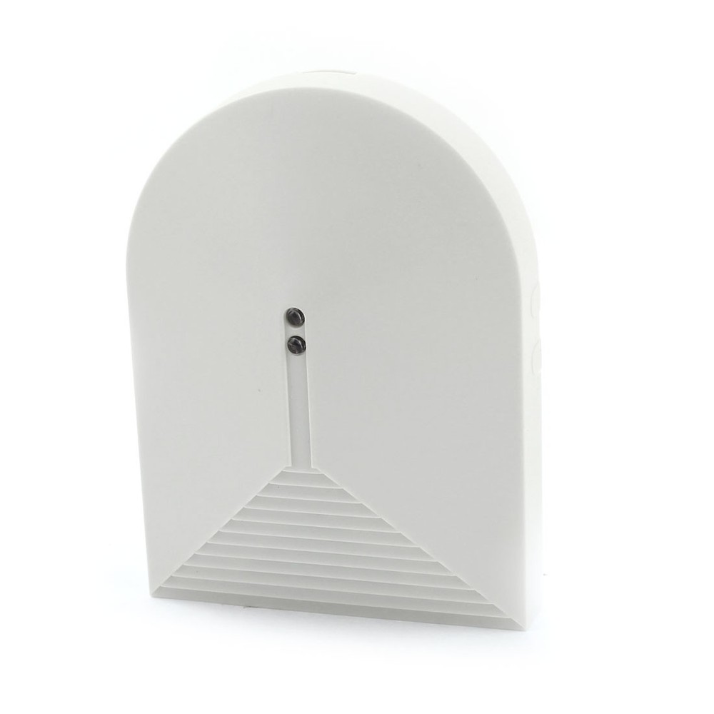 DC12V Wireless Window Glass Break Detector Alarm White for Home Security System